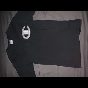 Black champion t shirt